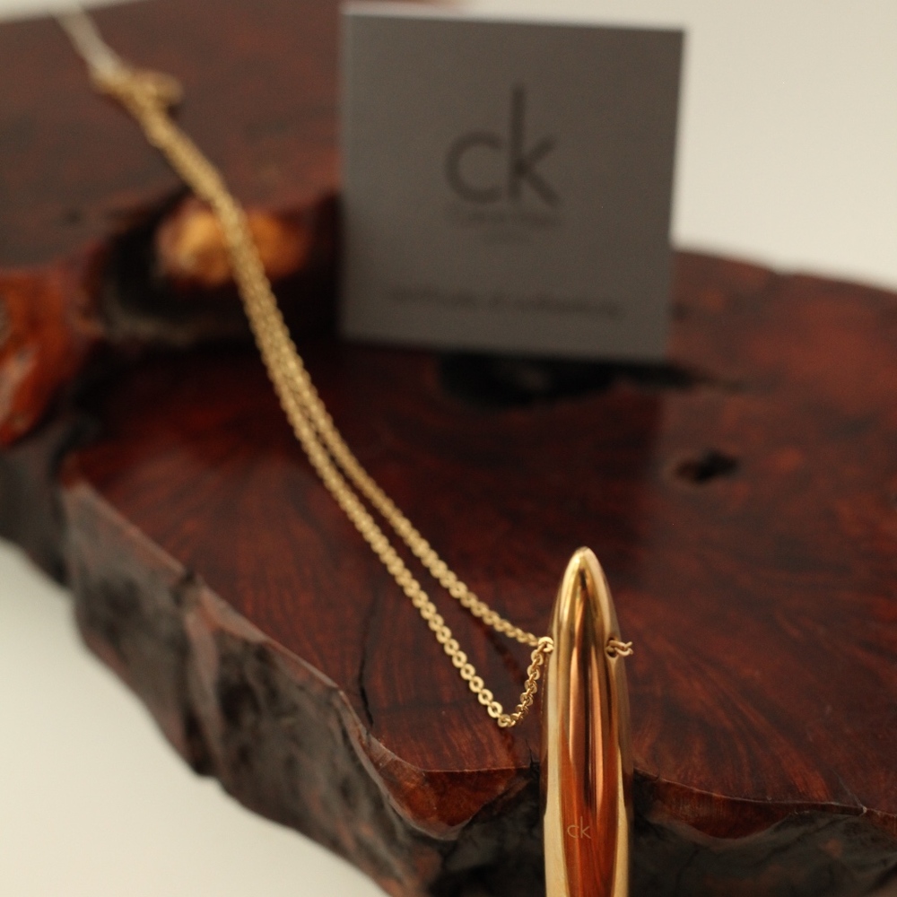 Big Continuity Green Calvin Klein necklace - Picture 2 of 2